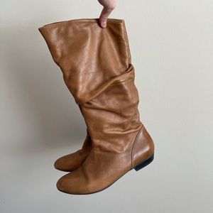 Brown Leather Aldo Boots
